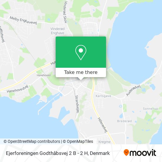 Ejerforeningen Godthåbsvej 2 B - 2 H map