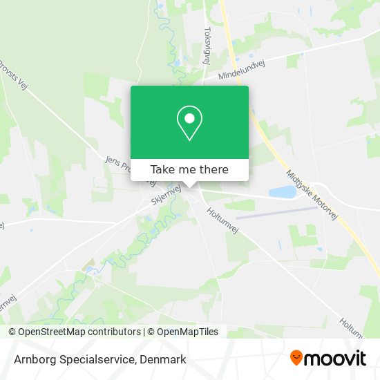 Arnborg Specialservice map