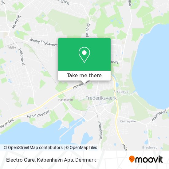 Electro Care, København Aps map