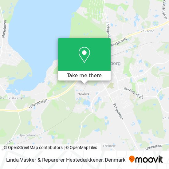 Linda Vasker & Reparerer Hestedækkener map
