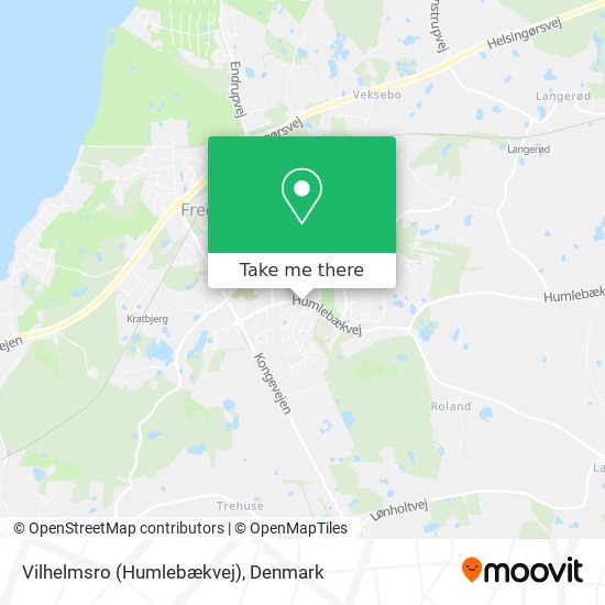 Vilhelmsro (Humlebækvej) map