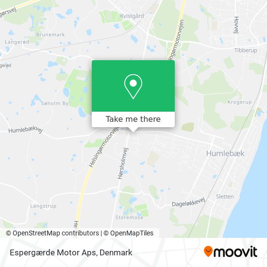 Espergærde Motor Aps map