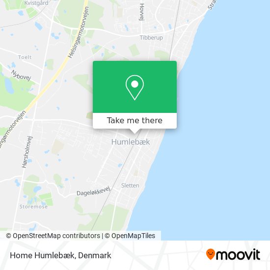 Home Humlebæk map