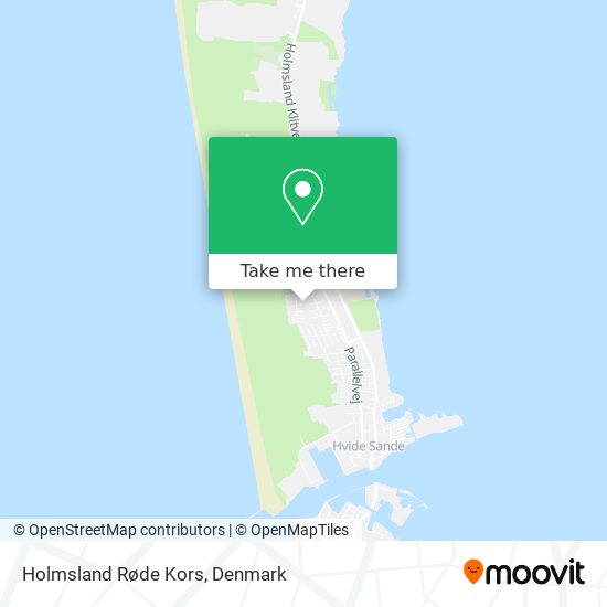 Holmsland Røde Kors map