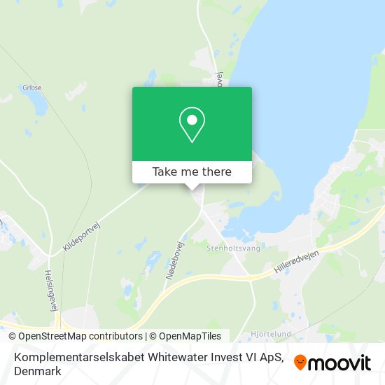 Komplementarselskabet Whitewater Invest VI ApS map