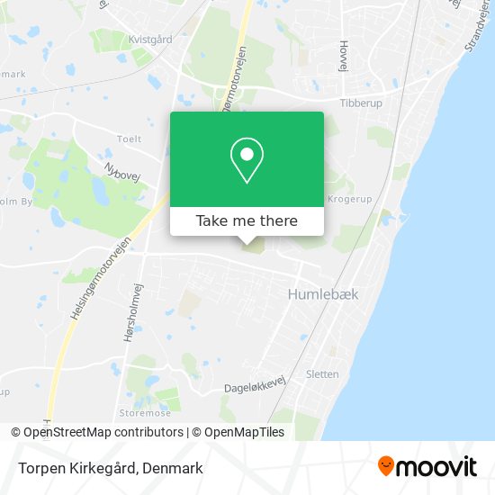 Torpen Kirkegård map