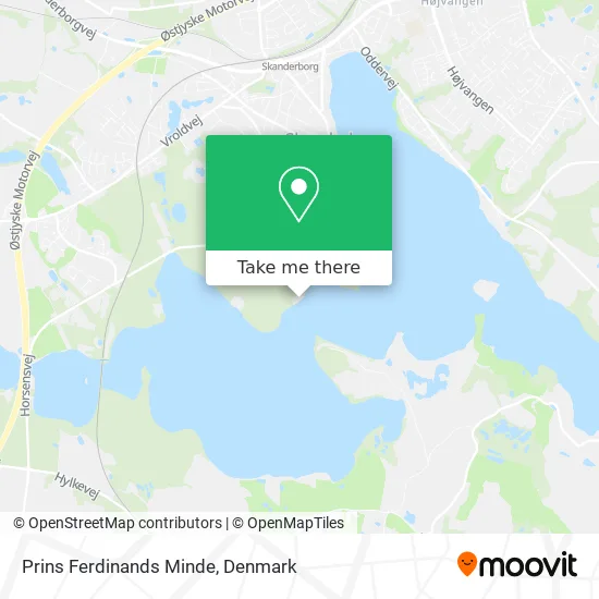 Prins Ferdinands Minde map