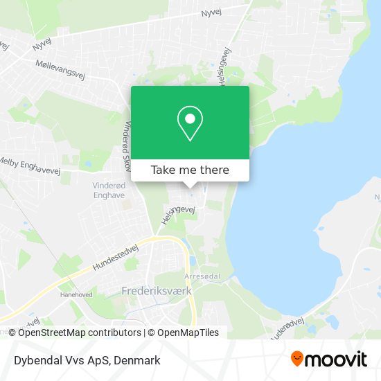 Dybendal Vvs ApS map