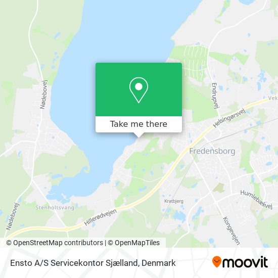 Ensto A / S Servicekontor Sjælland map