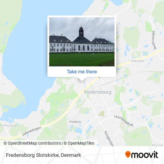 Fredensborg Slotskirke map