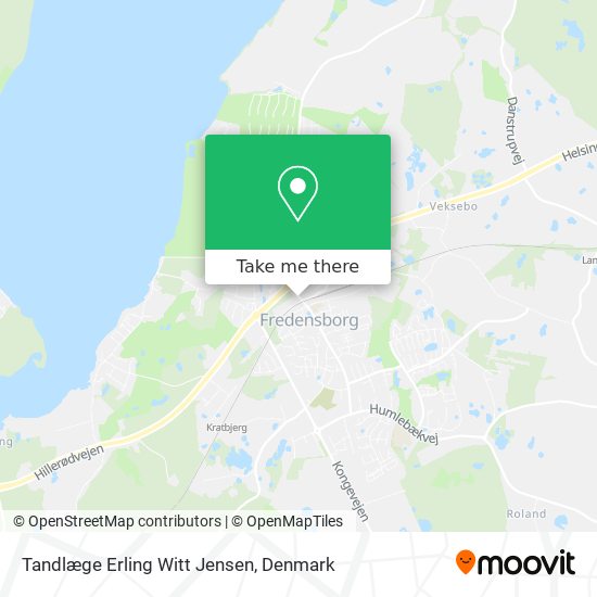 Tandlæge Erling Witt Jensen map