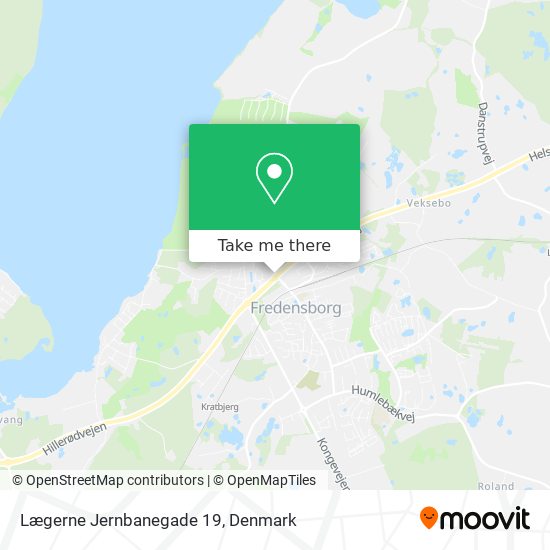 Lægerne Jernbanegade 19 map