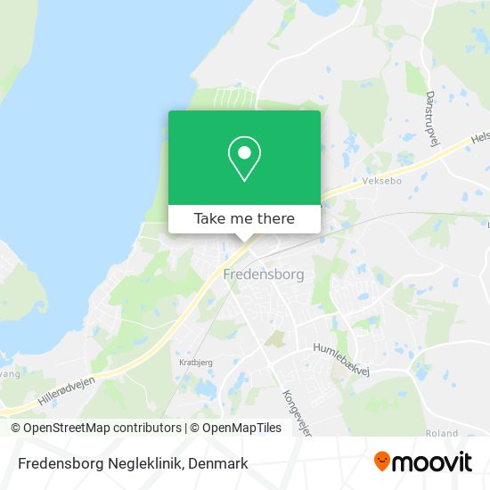 Fredensborg Negleklinik map