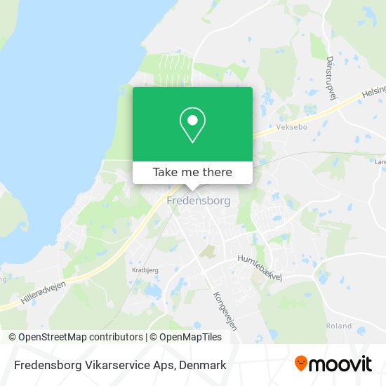 Fredensborg Vikarservice Aps map