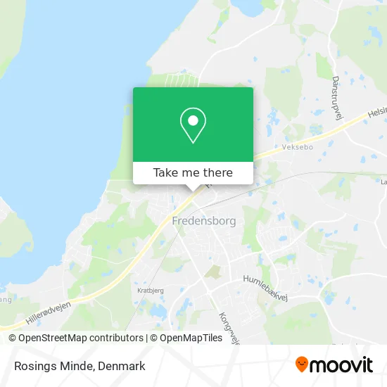 Rosings Minde map