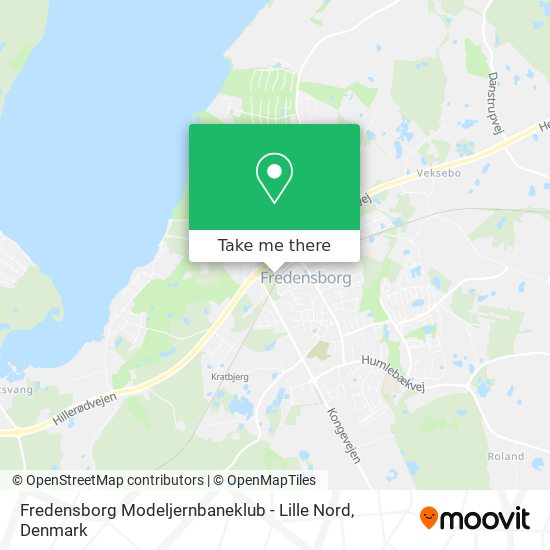 Fredensborg Modeljernbaneklub - Lille Nord map