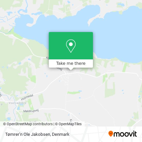 Tømrer'n Ole Jakobsen map