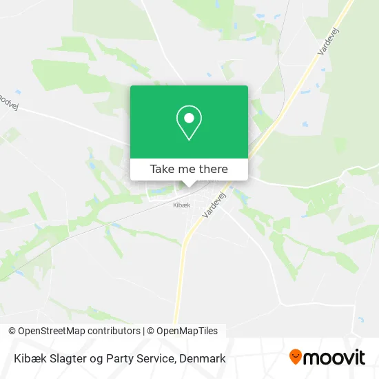 Kibæk Slagter og Party Service map