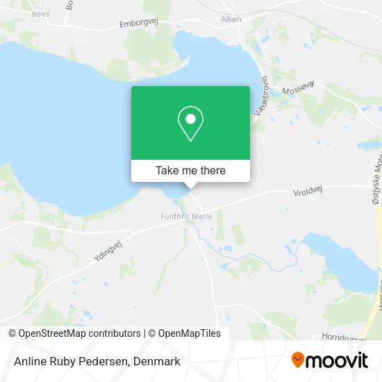 Anline Ruby Pedersen map