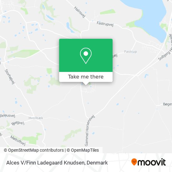 Alces V/Finn Ladegaard Knudsen map