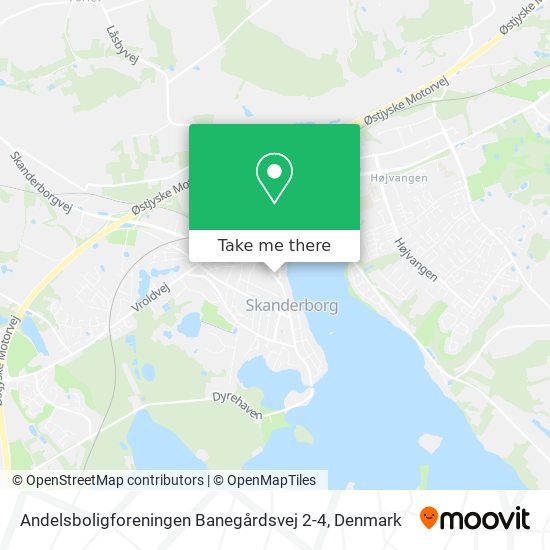 Andelsboligforeningen Banegårdsvej 2-4 map