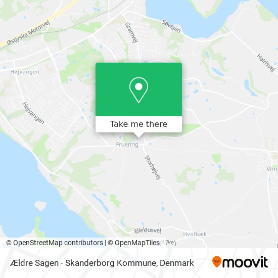 Ældre Sagen - Skanderborg Kommune map