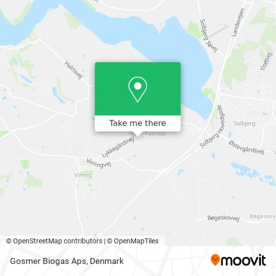 Gosmer Biogas Aps map