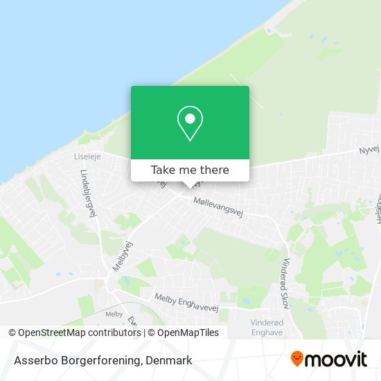 Asserbo Borgerforening map