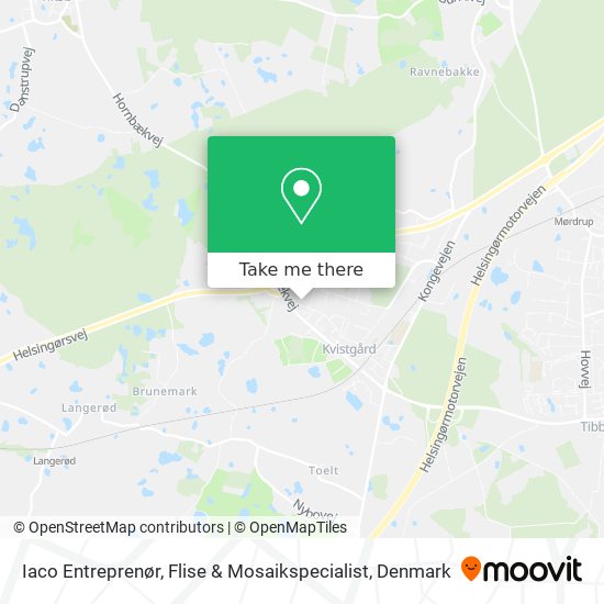 Iaco Entreprenør, Flise & Mosaikspecialist map