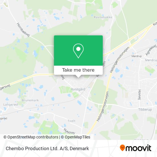 Chembo Production Ltd. A/S map