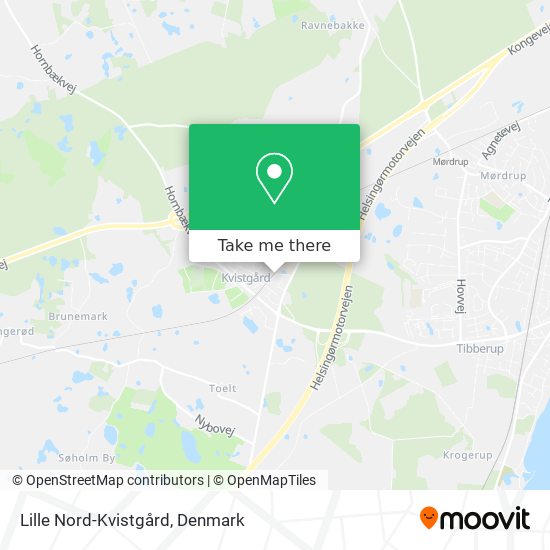 Lille Nord-Kvistgård map