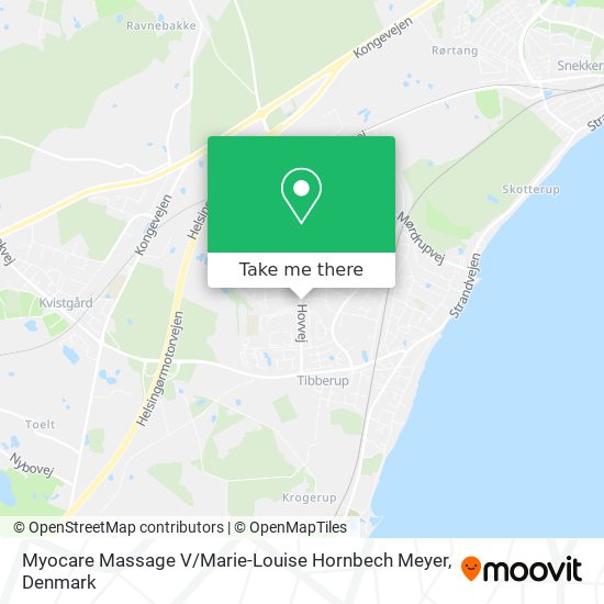 Myocare Massage V / Marie-Louise Hornbech Meyer map