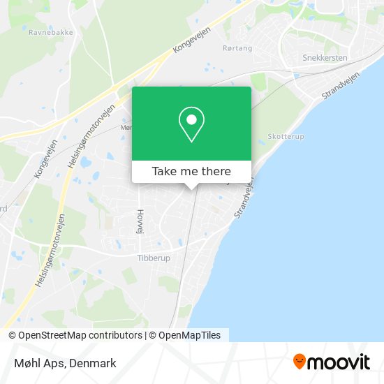 Møhl Aps map