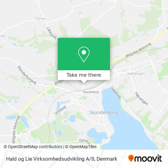 Hald og Lie Virksomhedsudvikling A / S map