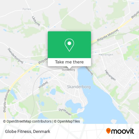 Globe Fitness map