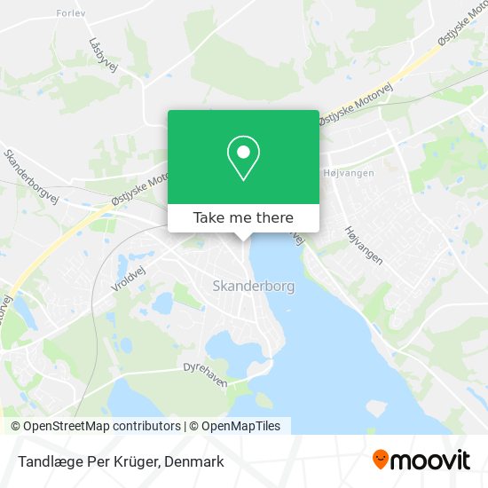 Tandlæge Per Krüger map