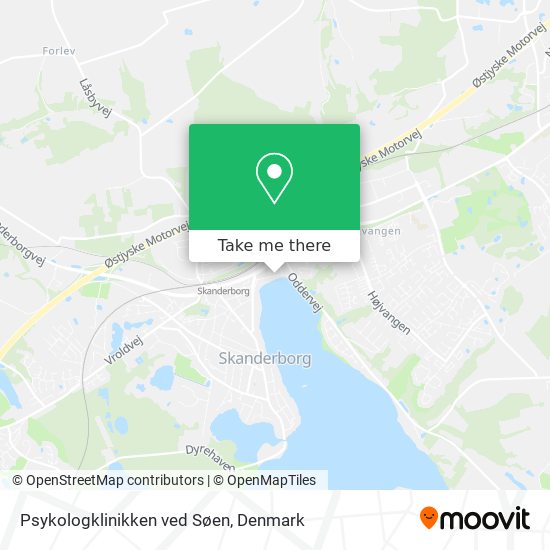 Psykologklinikken ved Søen map