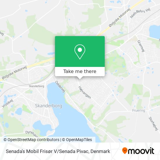 Senada's Mobil Frisør V / Senada Pivac map