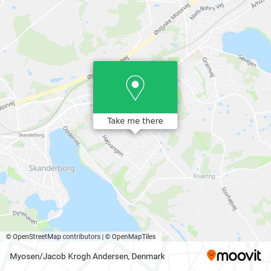 Myosen/Jacob Krogh Andersen map