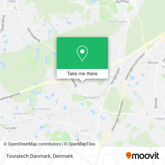 Touratech Danmark map