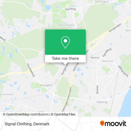 Signal Clothing map