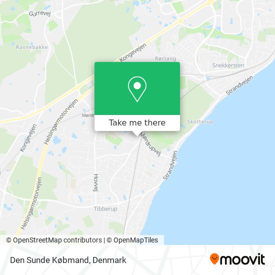 Den Sunde Købmand map