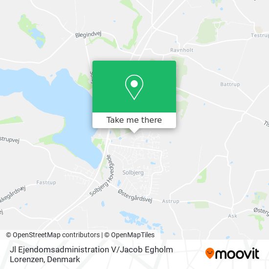 Jl Ejendomsadministration V / Jacob Egholm Lorenzen map