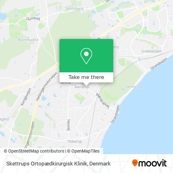 Skettrups Ortopædkirurgisk Klinik map