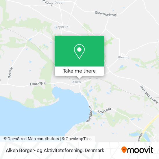 Alken Borger- og Aktivitetsforening map