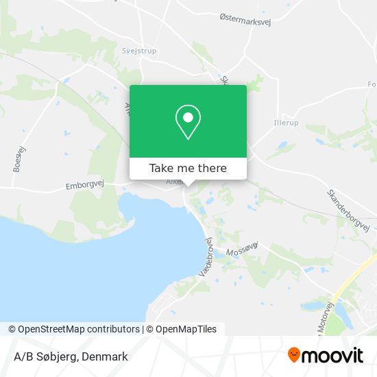 A/B Søbjerg map