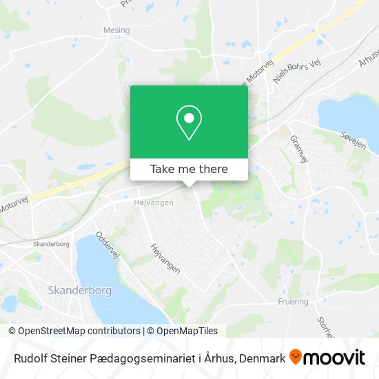 Rudolf Steiner Pædagogseminariet i Århus map
