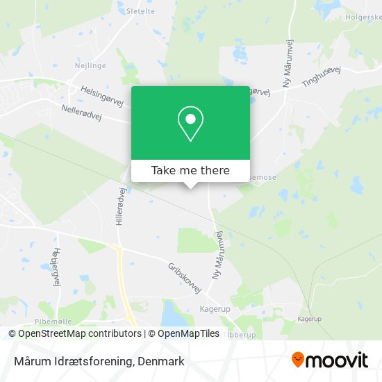 Mårum Idrætsforening map