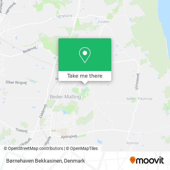 Børnehaven Bekkasinen map