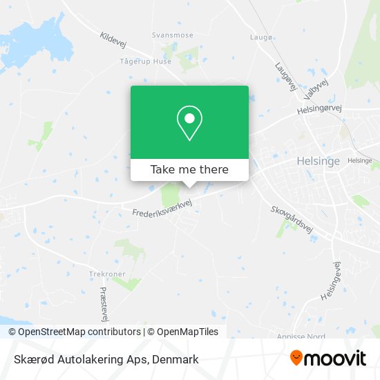 Skærød Autolakering Aps map